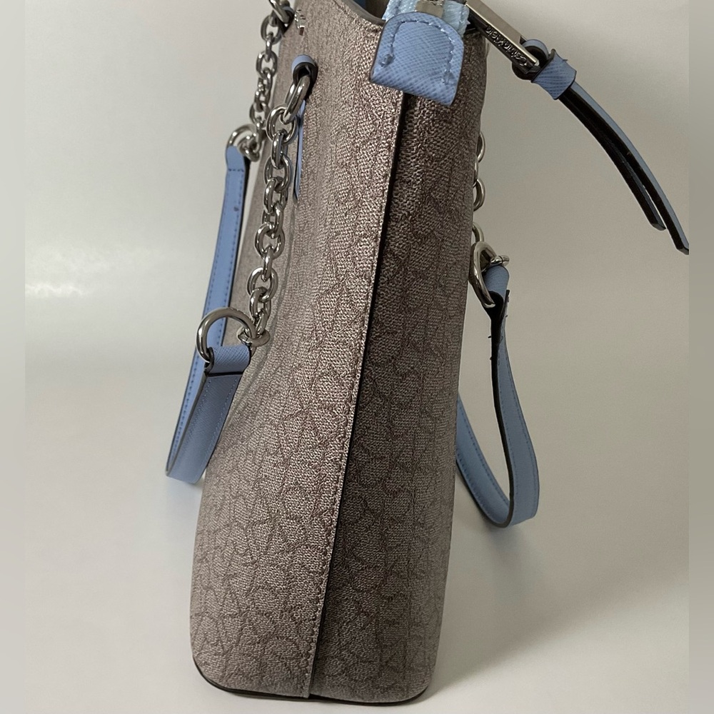 New - Calvin Klein Beige Tote Purse - Picture 6 of 7